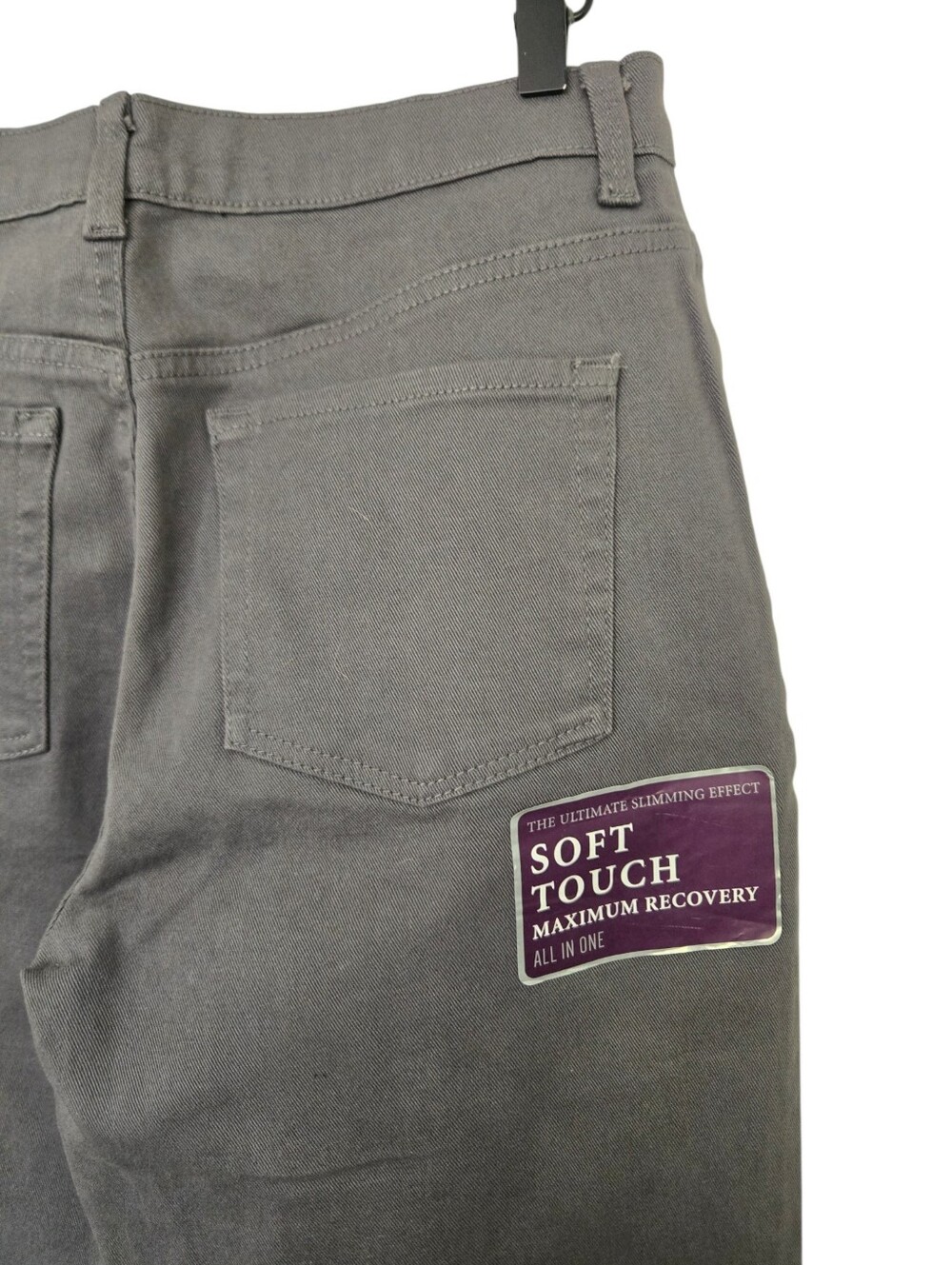 ✨ NWT Gloria Vanderbilt Amanda Classic Fit Jeans Size 8 Sage Green Soft Touch - Picture 3 of 6